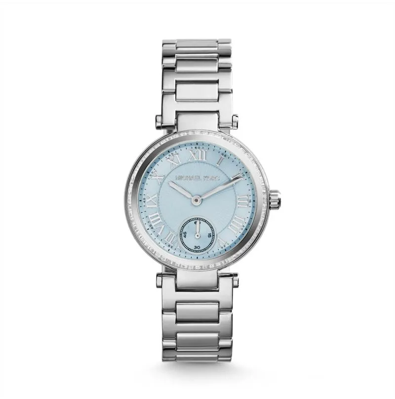 Michael Kors Women's Silver-Tone Skylar Watch MK5988