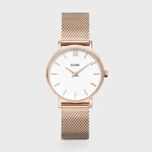 Minuit Mesh Rose Gold/White