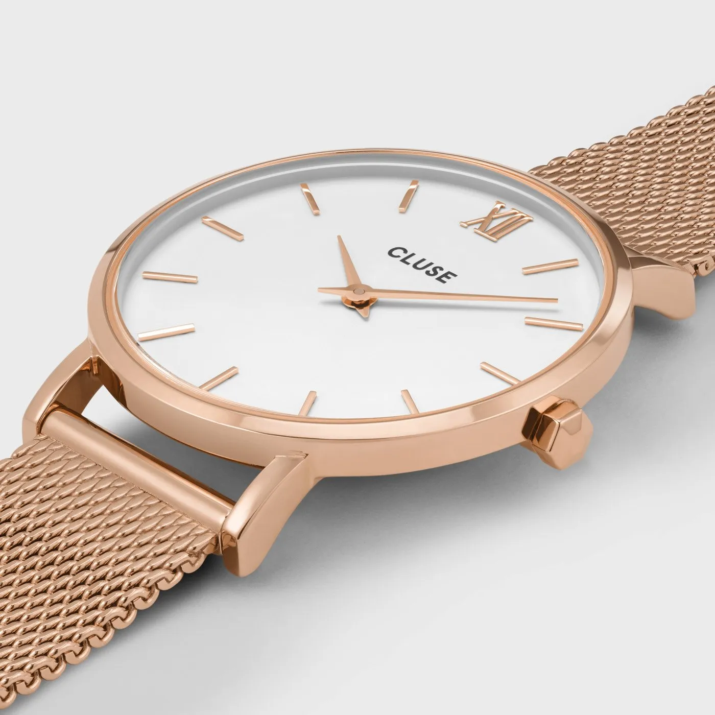 Minuit Mesh Rose Gold/White