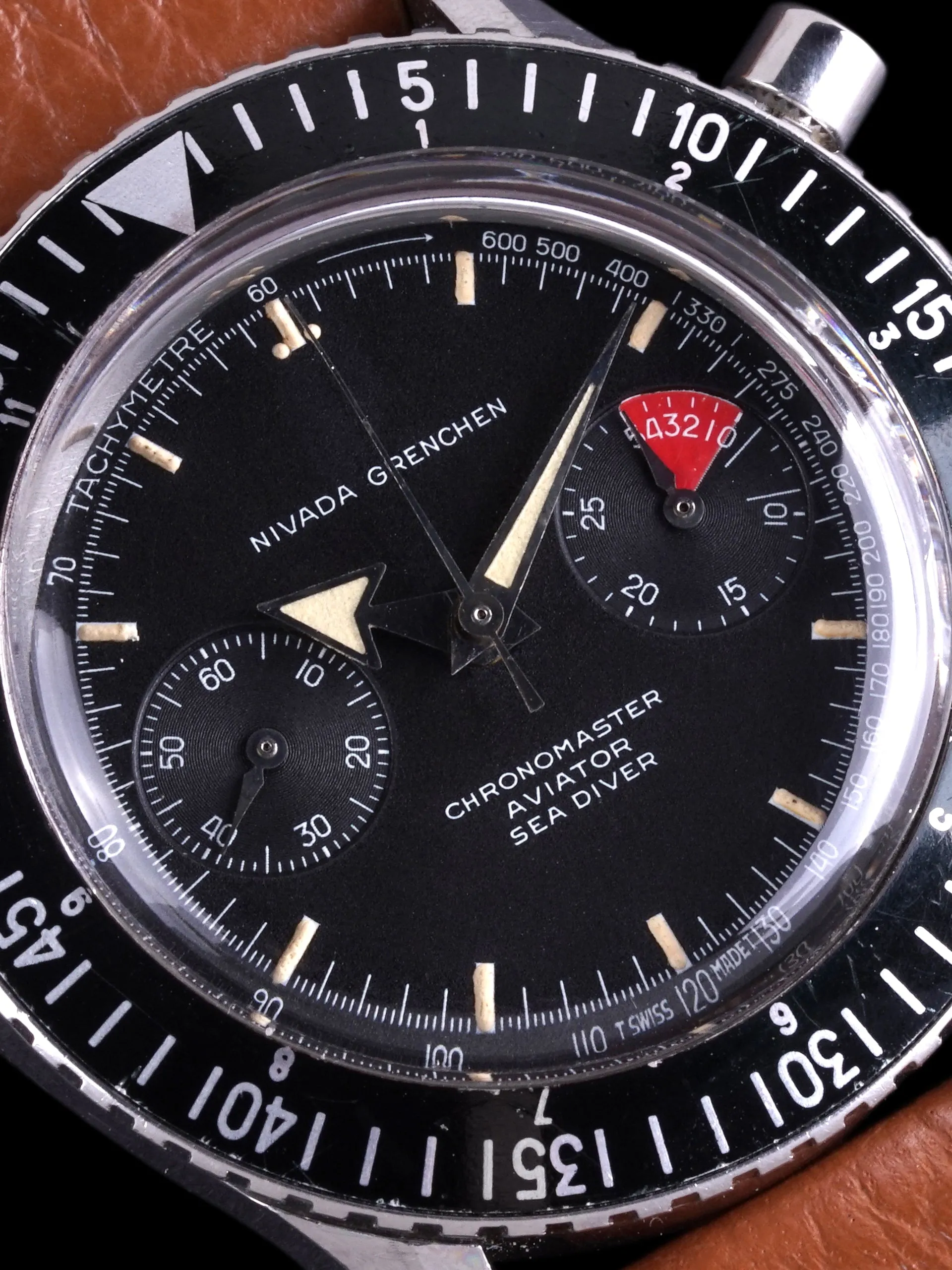 Nivada Grenchen Chronomaster Aviator Sea Diver (Ref. 9989-8222)