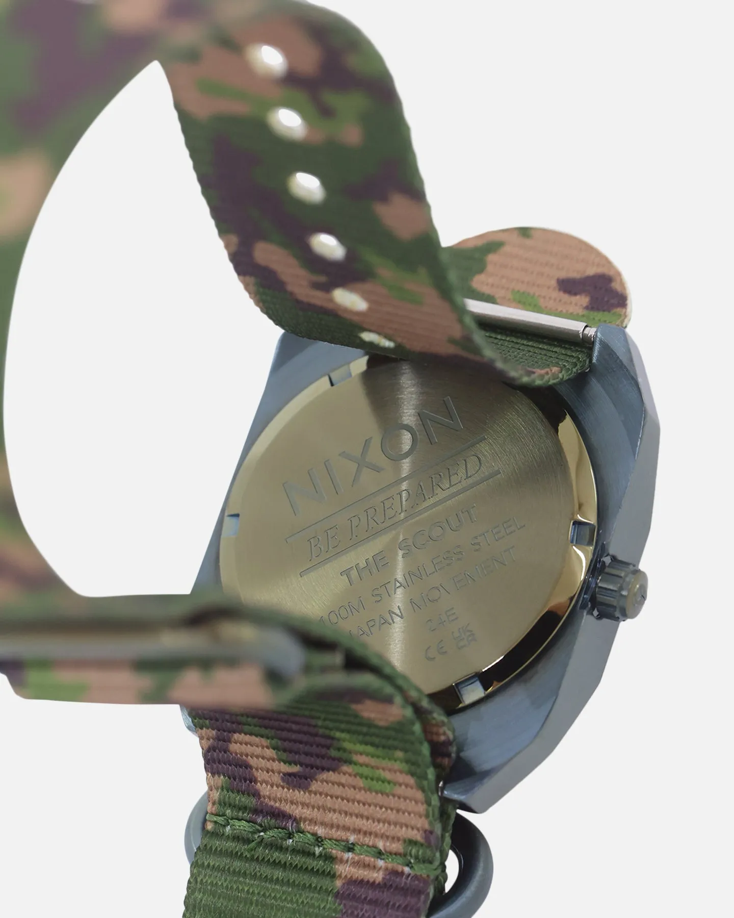 Nixon Scout Nato Dark Olive/Camo