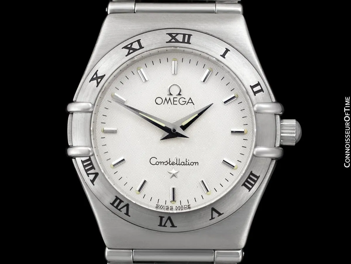 Omega Constellation Manhattan Ladies Bracelet Watch - Stainless Steel