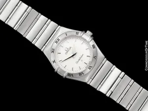 Omega Constellation Manhattan Ladies Bracelet Watch - Stainless Steel