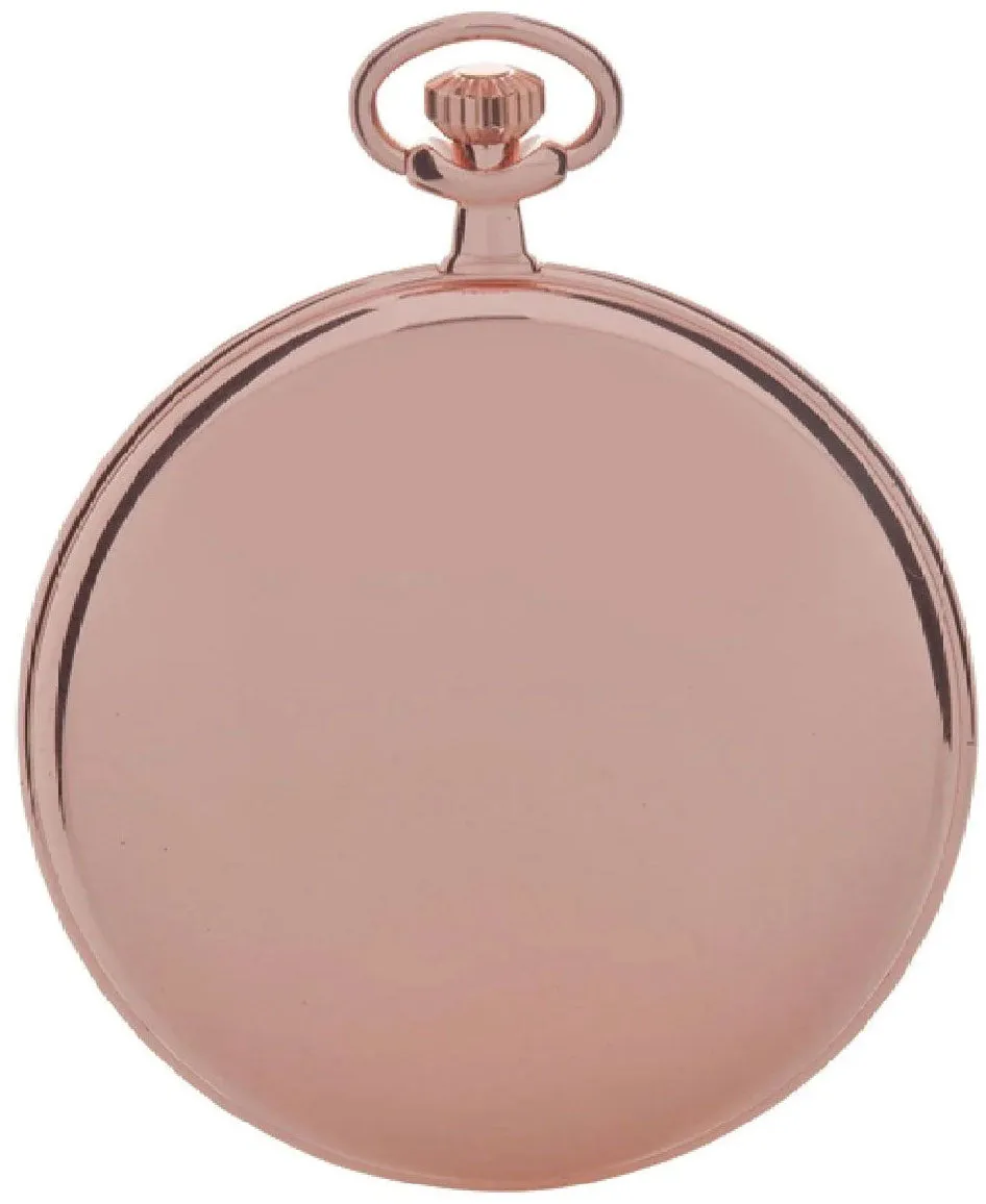 RAP Pocket Watch Slim Open Face Rose Gold