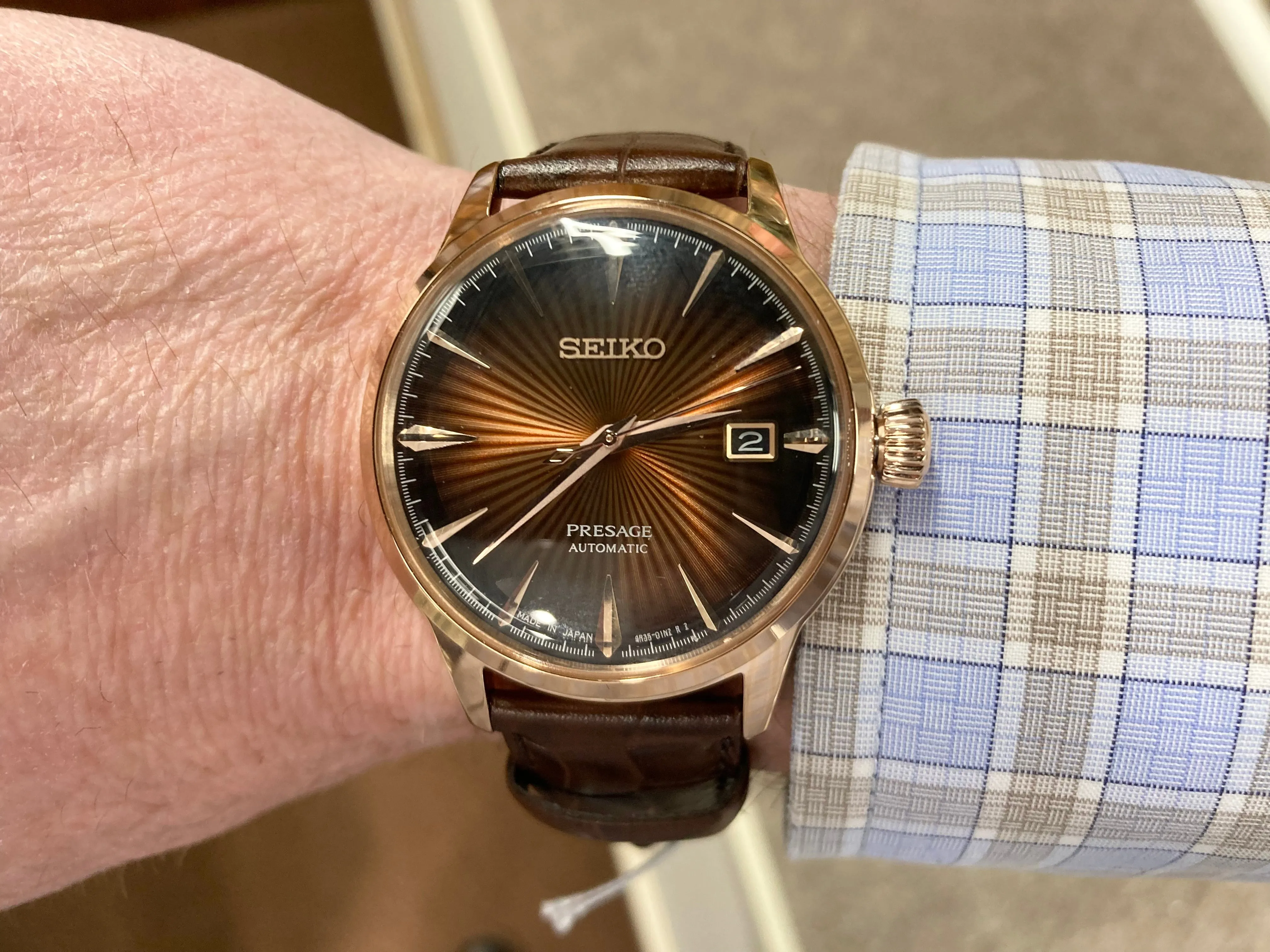 Seiko Automatic Presage Watch