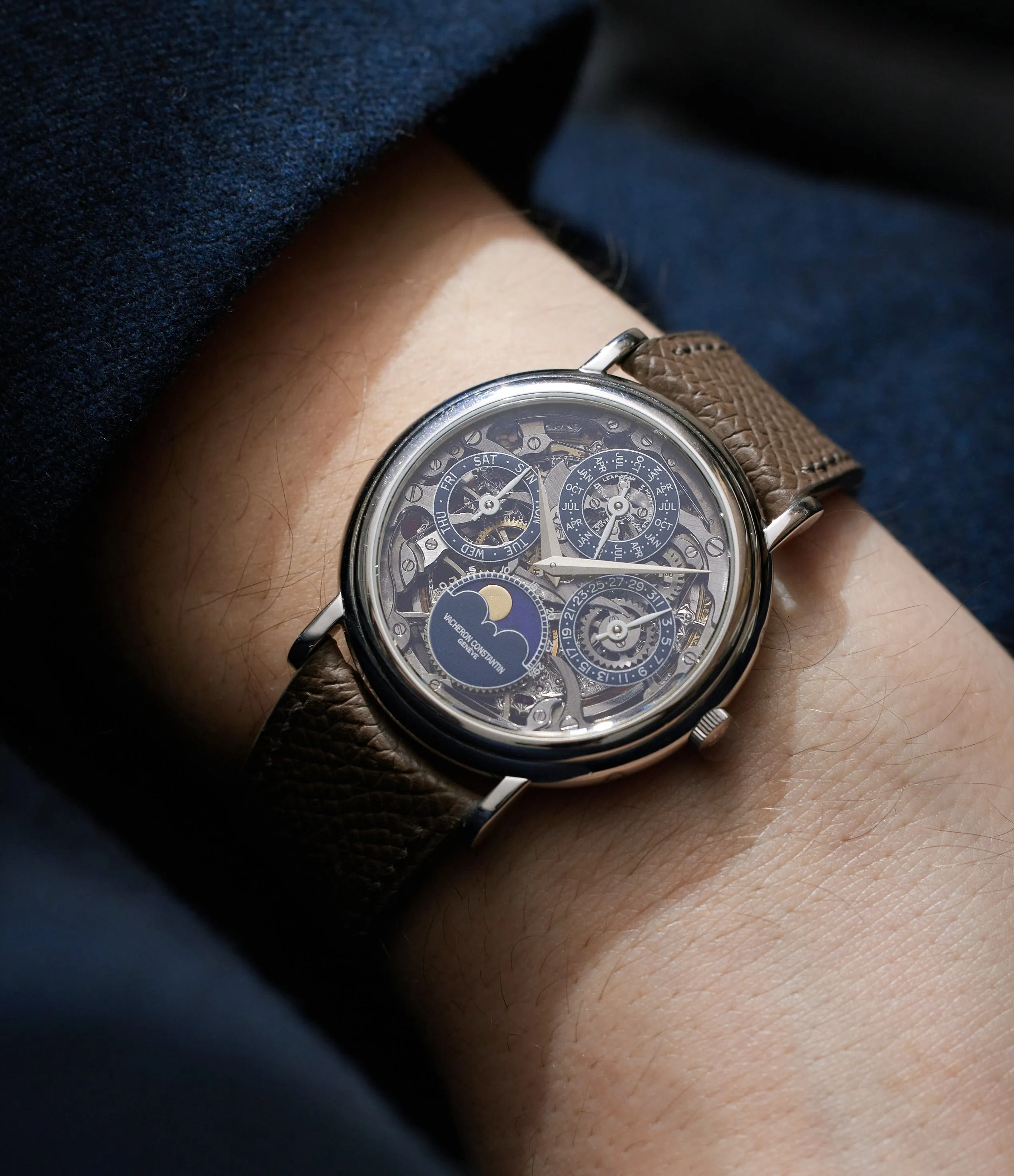 Skeletonised | Perpetual Calendar | 43032P | Platinum