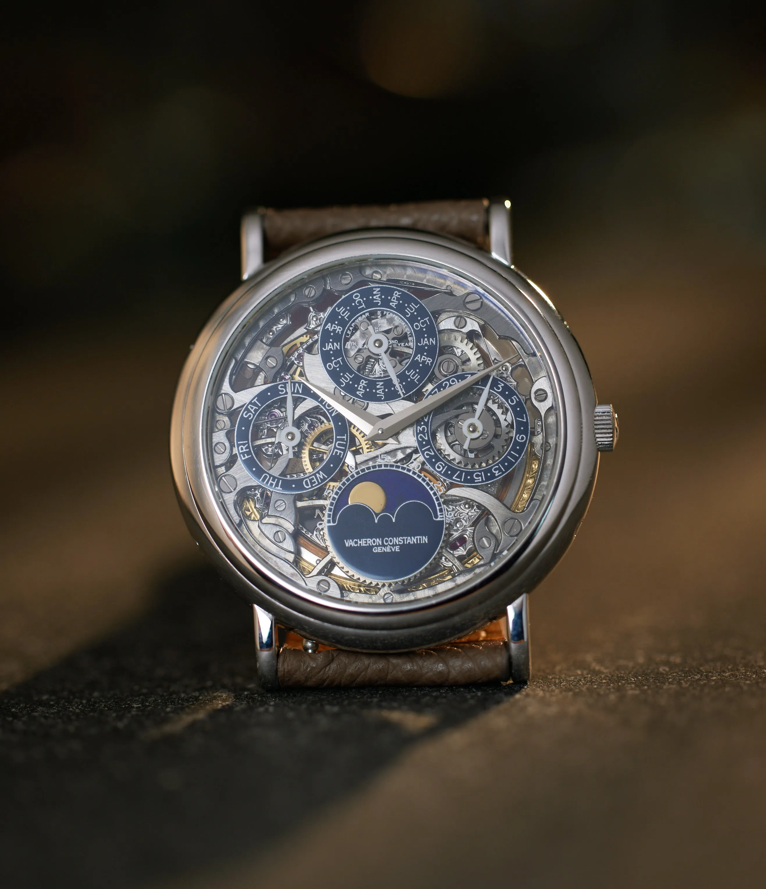 Skeletonised | Perpetual Calendar | 43032P | Platinum