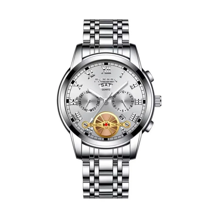 SphereChic 41MM Stainless Steel Quartz Watch