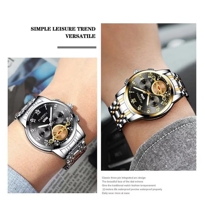 SphereChic 41MM Stainless Steel Quartz Watch