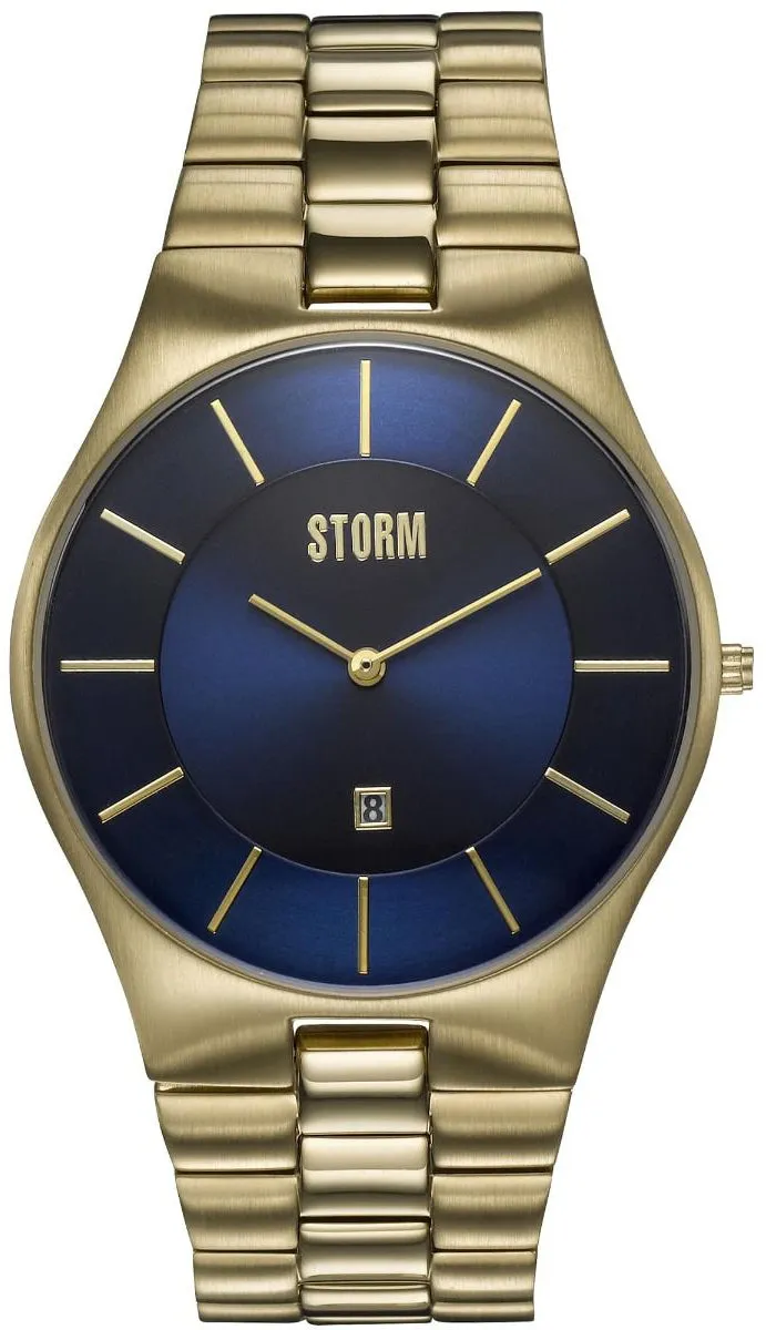 STR Watch Slim-X XL Gold Blue