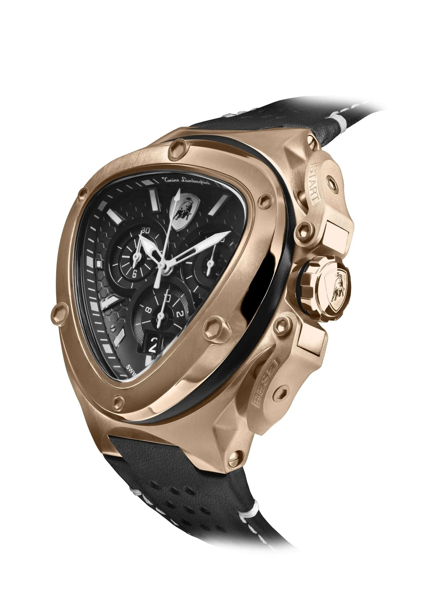 Tonino Lamborghini Men's Chronograph Watch Spyder X Rose Gold T9XD-RG