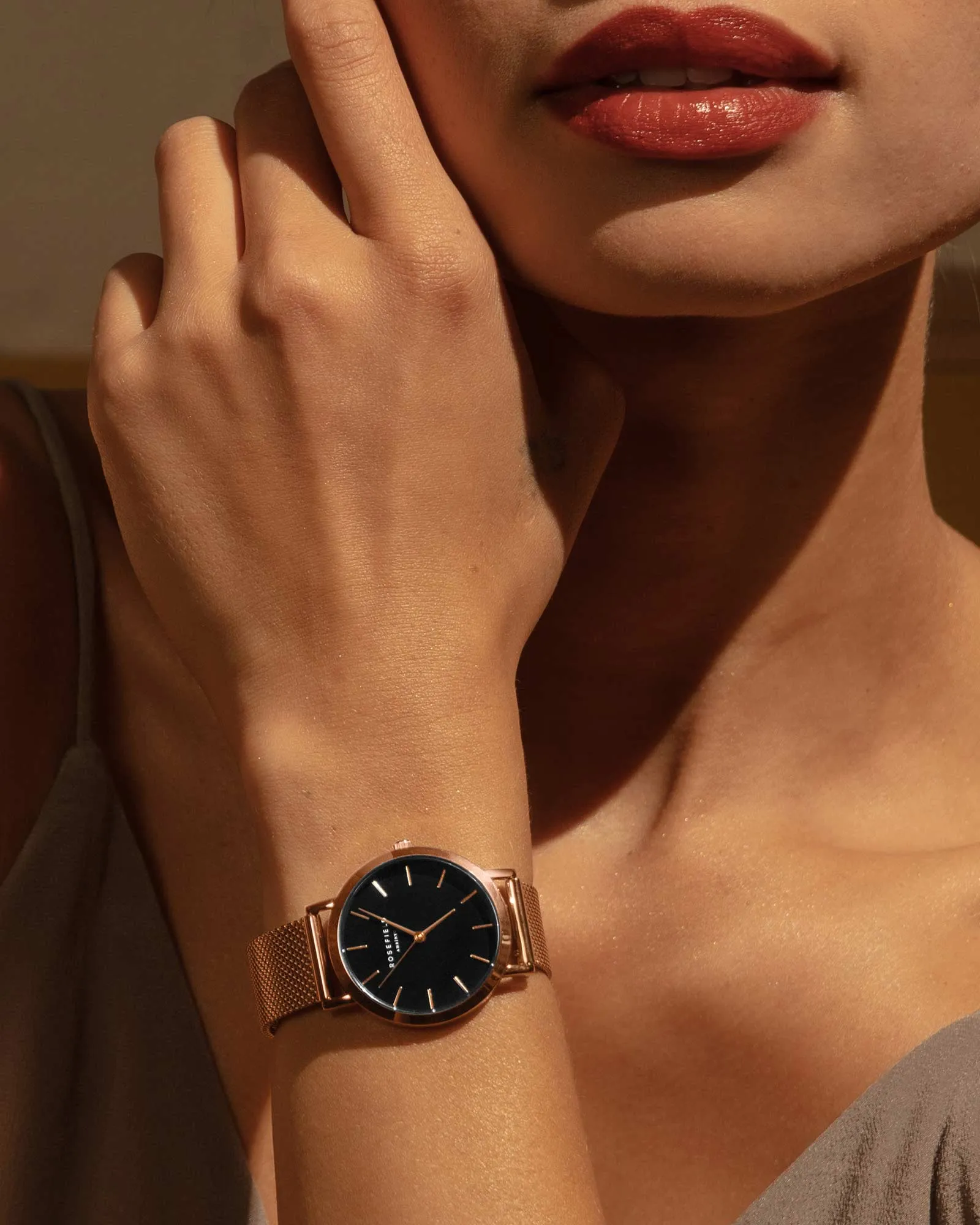 Tribeca Black Rose Gold