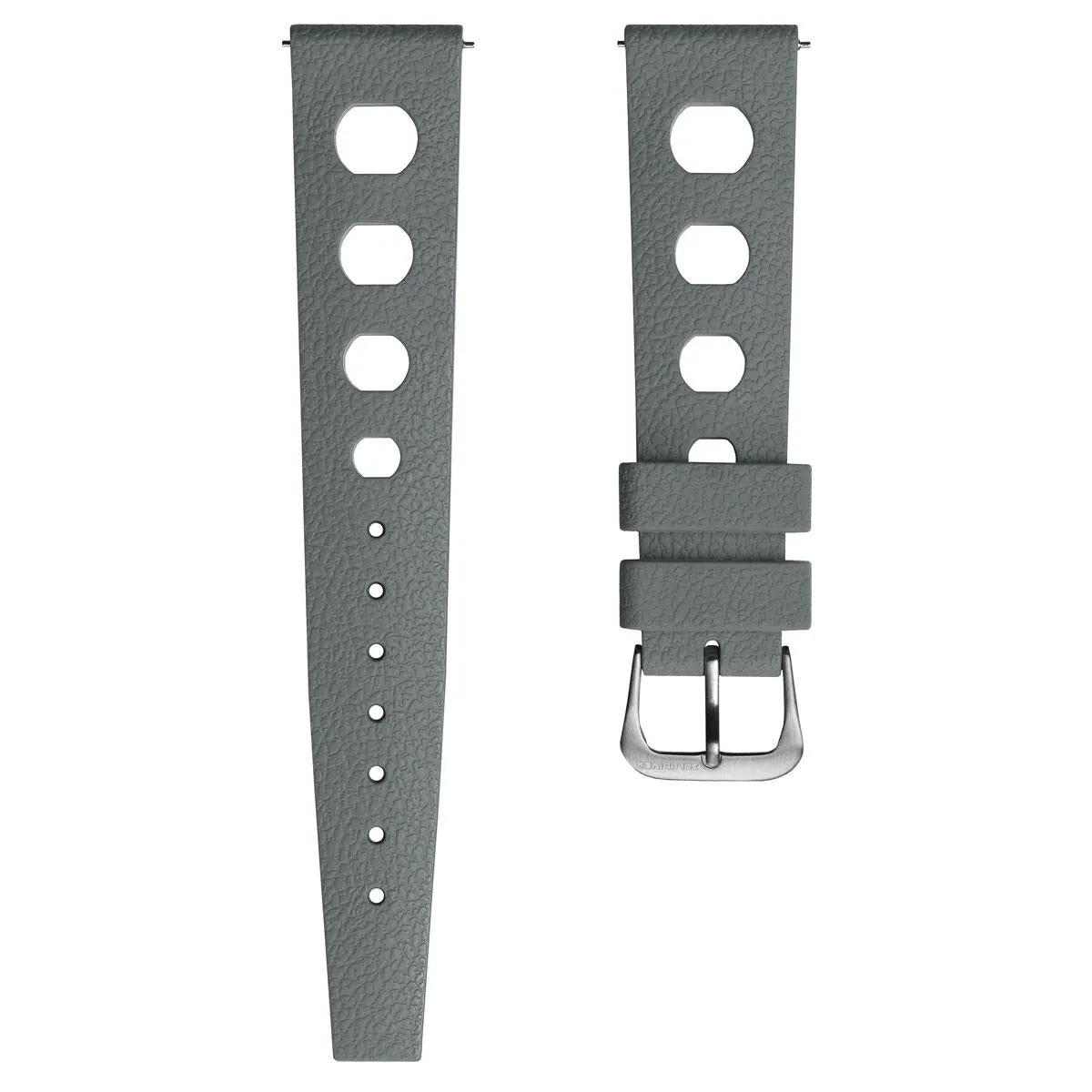 Tropical Regis FKM Rubber Watch Strap - Blue