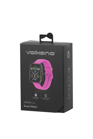 Volkano Chroma Series Smartwatch Pink