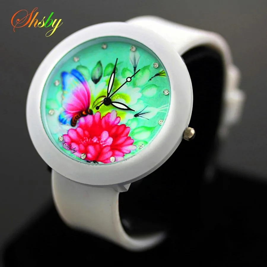 Women Quartz Silicone Wrist Watches