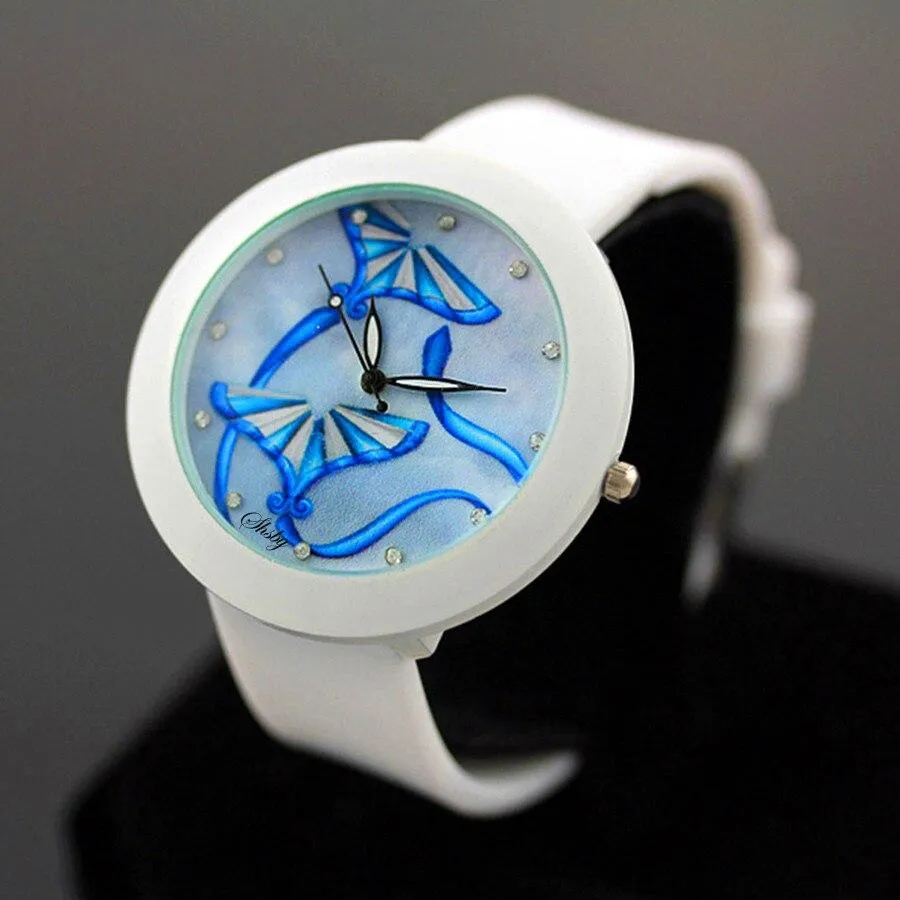 Women Quartz Silicone Wrist Watches