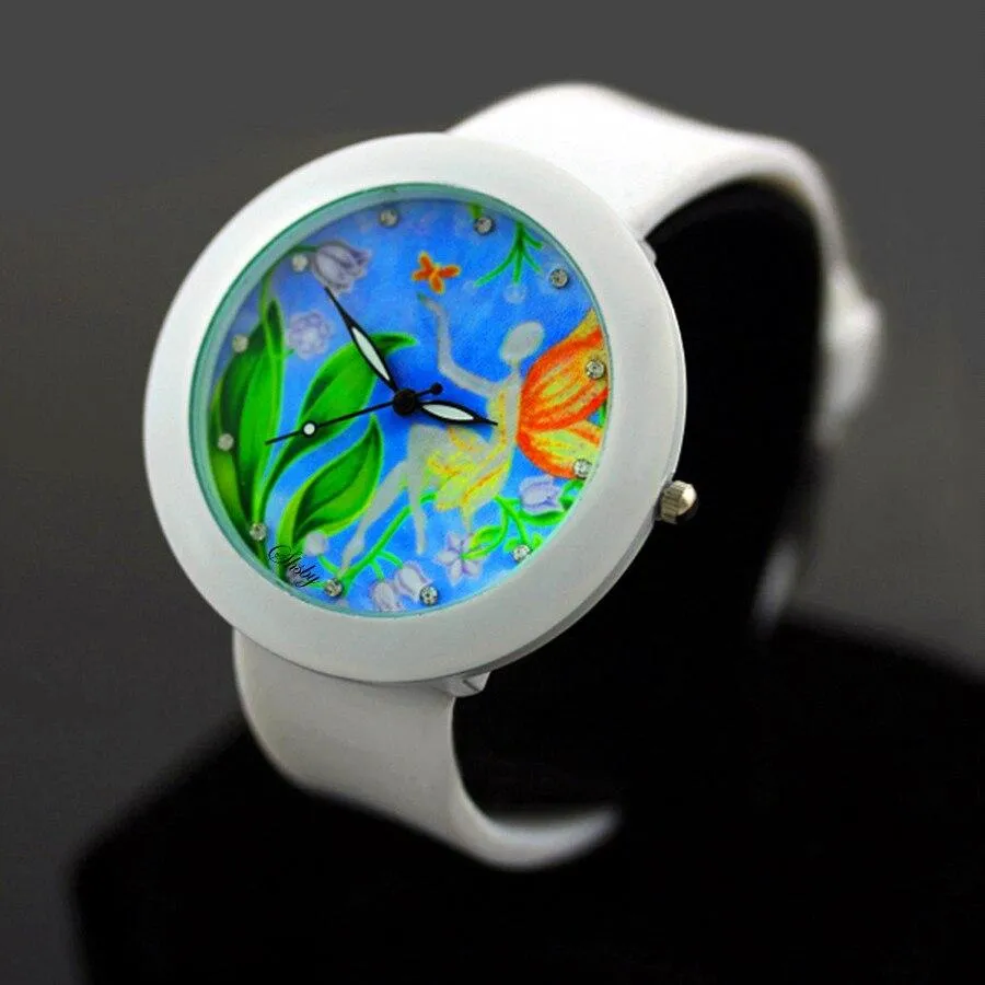 Women Quartz Silicone Wrist Watches