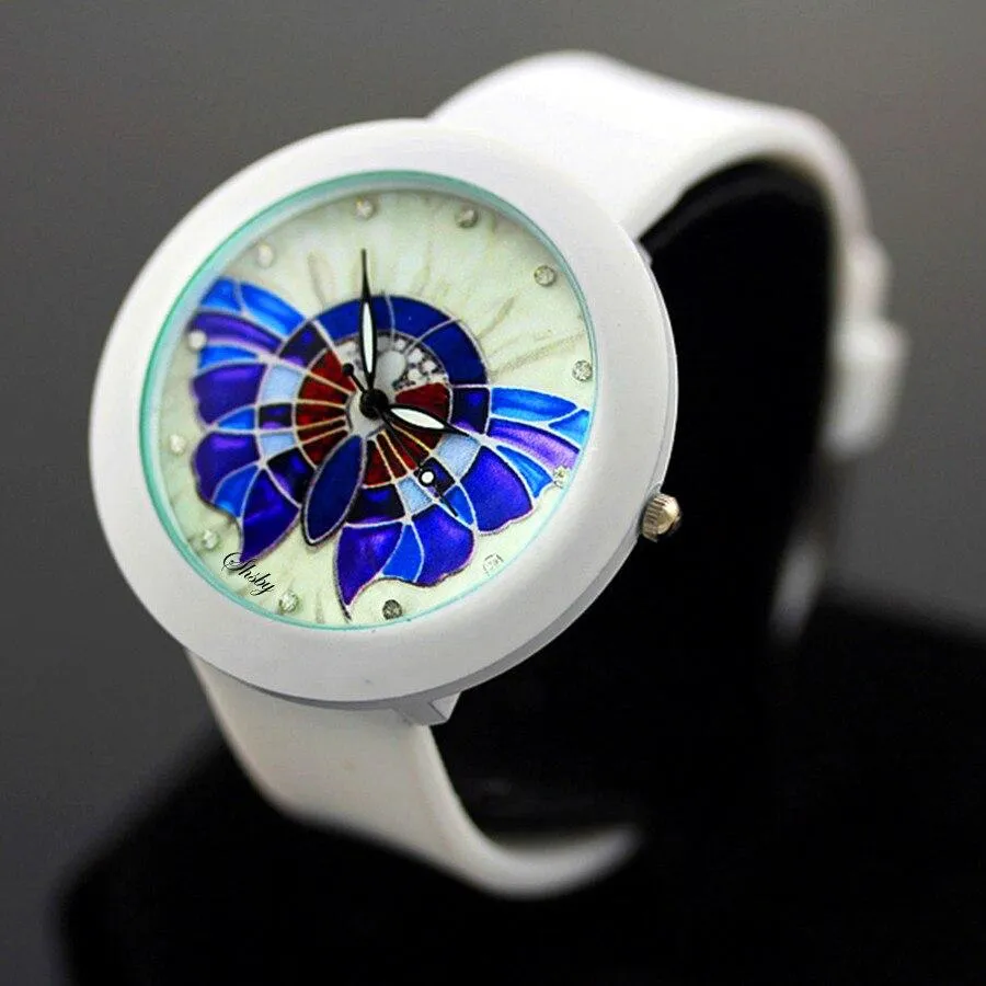 Women Quartz Silicone Wrist Watches