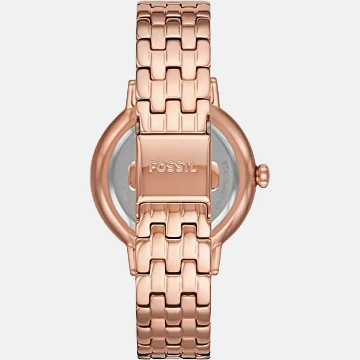 Women's Rose Gold Analog Stainless Steel Watch BQ3656