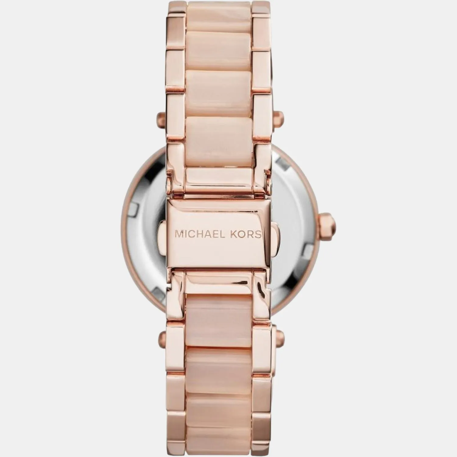 Women's Rose Gold Stainless Steel Chronograph Watch MK6110